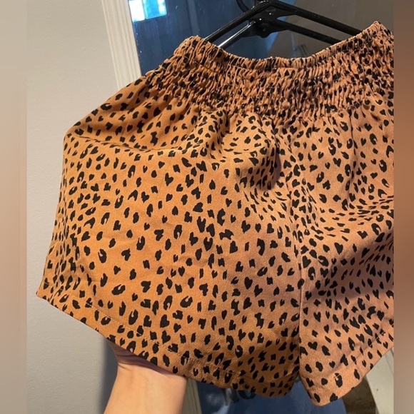 Shein Animal Print Smocked Shorts. Clean and In Good Condition. Size 10Y. $5 - Picture 4 of 5